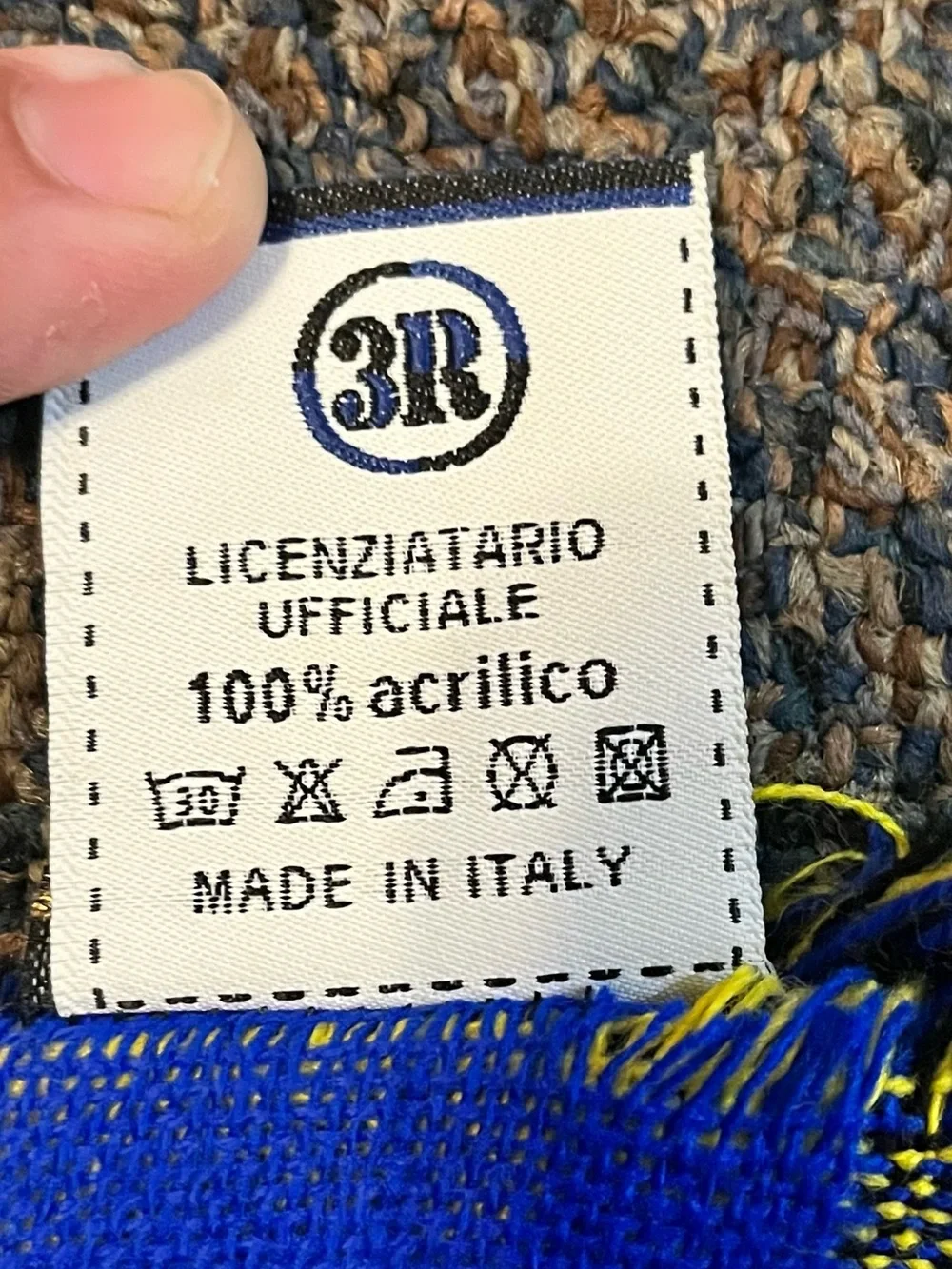 F.C. Internazionale Blue & Black Club Supporter Scarf